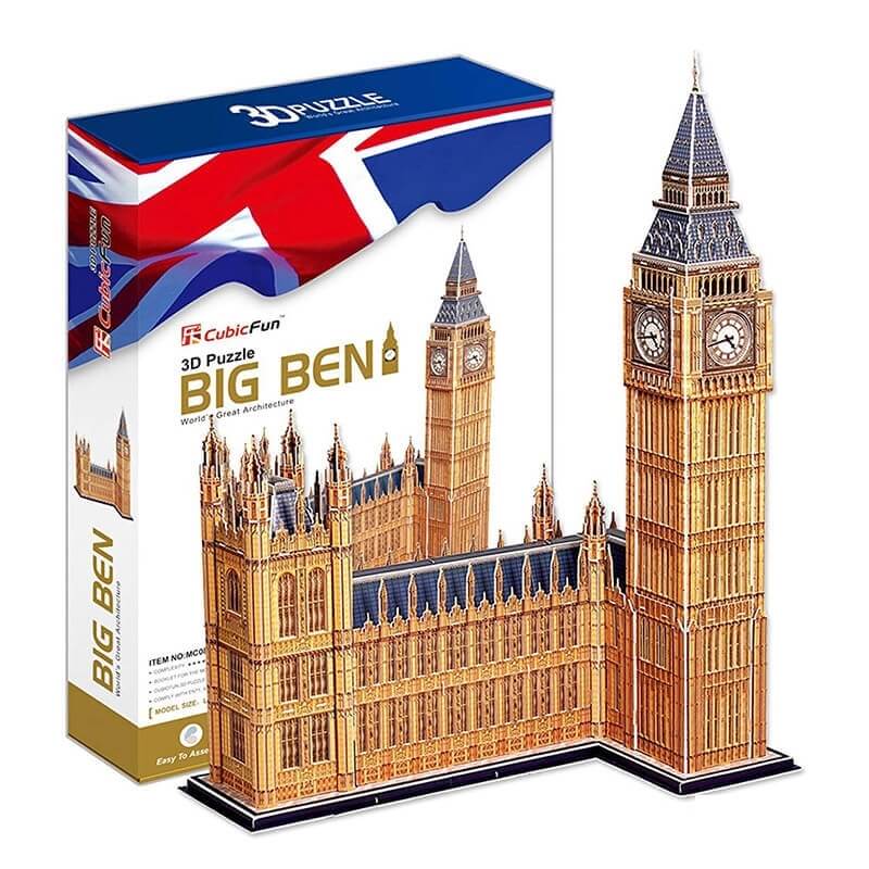 3D Παζλ Big-Ben 117 τεμ. (Μπιγκ Μπεν)3D Παζλ Big-Ben 117 τεμ. (Μπιγκ Μπεν)