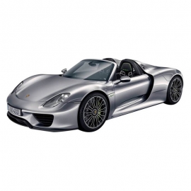 Bburago 1:24 Porsche 918 Spyder ανθρακί