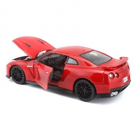 Bburago 1:24 Nissan GT-R (2017) κόκκινο