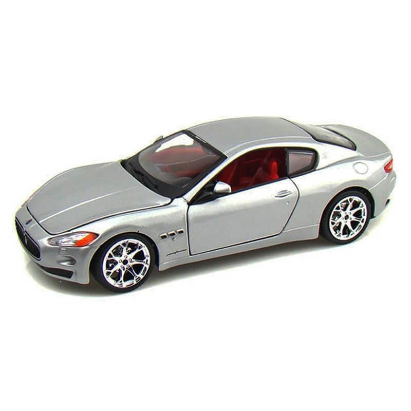 Bburago 1:24 Maserati Gran Turismo (2008) ασημίBburago 1:24 Maserati Gran Turismo (2008) ασημί