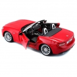 Bburago 1:24 Fiat 124 Spider κόκκινο