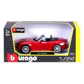 Bburago 1:24 Fiat 124 Spider κόκκινο