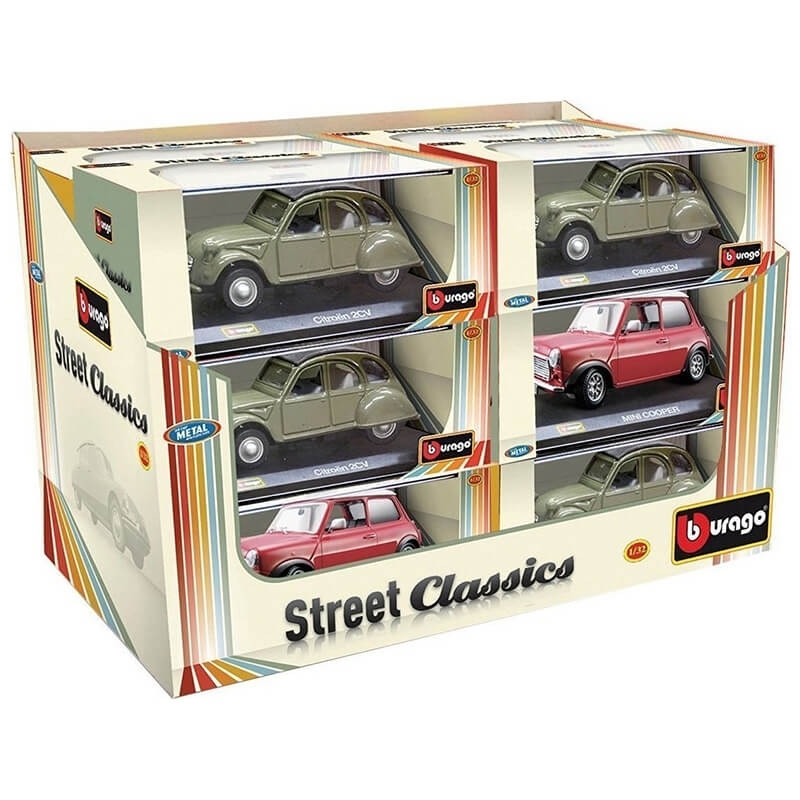 Bburago 1:32 Street Classics - Mini CooperBburago 1:32 Street Classics - Mini Cooper