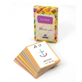 Ξύλινο Αγγλικό Αλφάβητο και 50 Κάρτες Ανάγνωσης & Γραφής