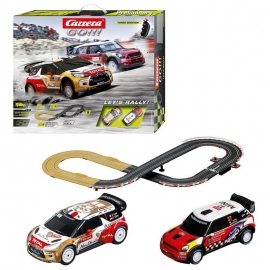 Αυτοκινητόδρομος Carrera Go 1/43 Let's Rally (62433)