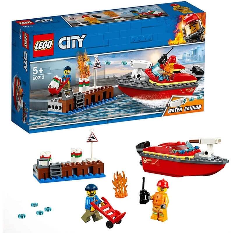 Lego City - Πυρκαγιά στην Αποβάθρα (60213)Lego City - Πυρκαγιά στην Αποβάθρα (60213)