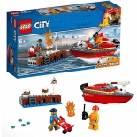 Lego City - Πυρκαγιά στην Αποβάθρα (60213)