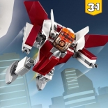 Lego Creator - Φουτουριστικό Αεροσκάφος (31086)