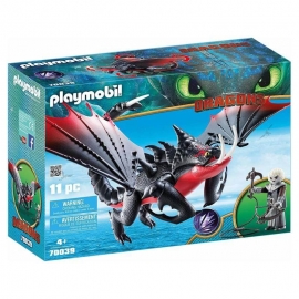 Playmobil Dragons - Ο Θανατοδάγκανος και ο Γκρίμρελ (70039)