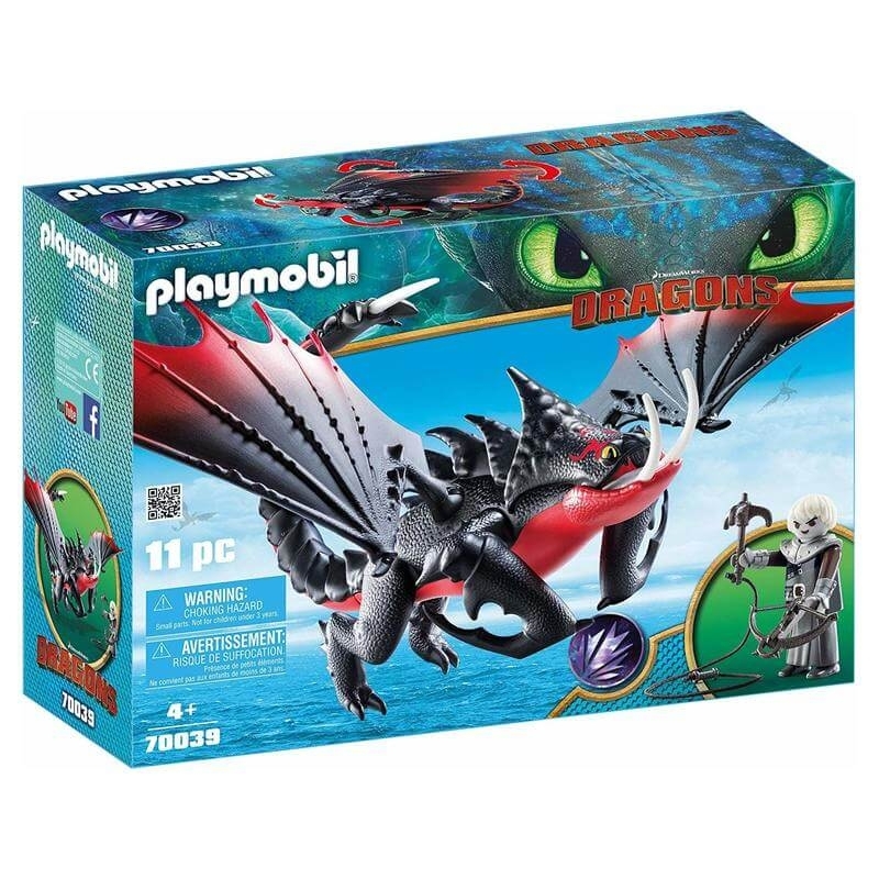 Playmobil Dragons - Ο Θανατοδάγκανος και ο Γκρίμρελ (70039)Playmobil Dragons - Ο Θανατοδάγκανος και ο Γκρίμρελ (70039)