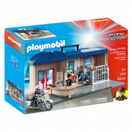 Playmobil Αστυνομία - Βαλιτσάκι Αστυνομικό Τμήμα (5689)