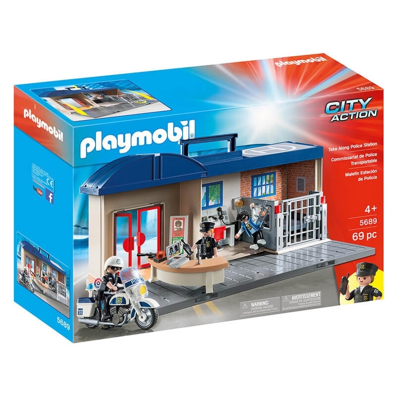 Playmobil Αστυνομία - Βαλιτσάκι Αστυνομικό Τμήμα (5689)Playmobil Αστυνομία - Βαλιτσάκι Αστυνομικό Τμήμα (5689)