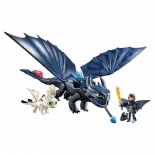 Playmobil Dragons - Ο Φαφούτης κaι ο Ψαρής με ένα Δρακούλη (70037)