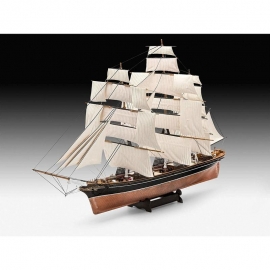 Ιστιοφόρο Cutty Sark 1/220 σετ δώρου με χρώματα και κόλλα