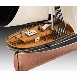 Ιστιοφόρο Cutty Sark 1/220 σετ δώρου με χρώματα και κόλλα