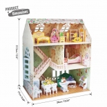 3D Παζλ Dreamy Dollhouse 160 τεμ.