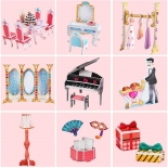 3D Παζλ Princess Birthday Dollhouse 95 τεμ.