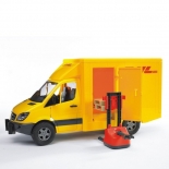 Bruder - Mercedes Sprinter DHL με ανυψωτικό