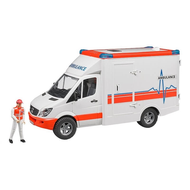 Bruder - Aσθενοφόρο Mercedes Sprinter με οδηγό Bruder - Aσθενοφόρο Mercedes Sprinter με οδηγό