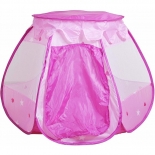 Σκηνή Τριγωνική Ρόζ 'Bella' με 100 Μπαλάκια