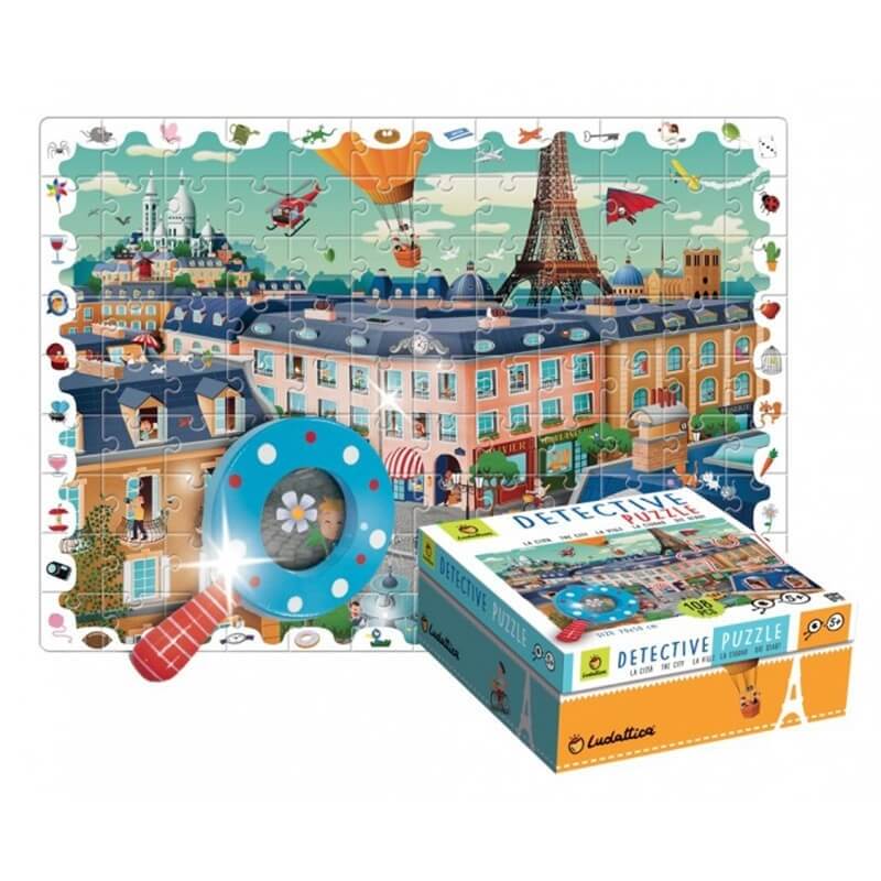 Detective Puzzle "Στην Πόλη" 108 κομ. Ludattica Detective Puzzle "Στην Πόλη" 108 κομ. Ludattica