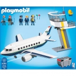 Playmobil Αεροδρόμιο - Αεροπλάνο για Επιβάτες και Εμπορεύματα και Πύργος Ελέγχου(5261)