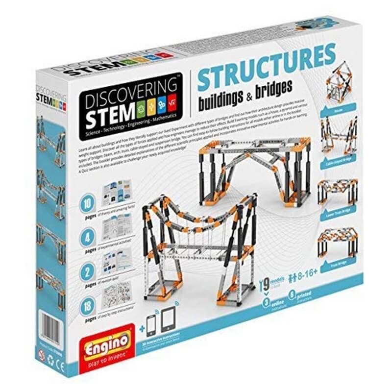 Κατασκευή Engino Stem Δομές - Κτίρια & ΓέφυρεςΚατασκευή Engino Stem Δομές - Κτίρια & Γέφυρες