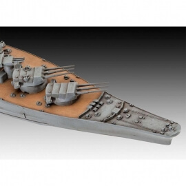 Πολεμικό Πλοίο Musashi 1/1200 σετ δώρου με χρώματα και κόλλα 33 κομ.