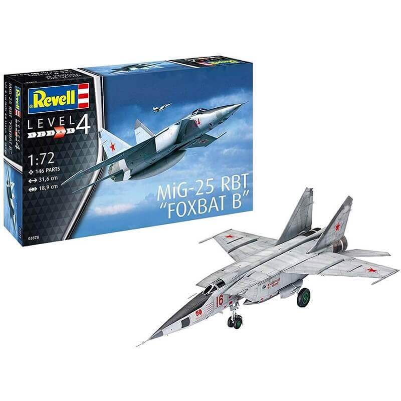 Πολεμικό Αεροπλάνο MiG-25 RBT Foxbat B 1/72 146 κομ Πολεμικό Αεροπλάνο MiG-25 RBT Foxbat B 1/72 146 κομ