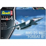 Πολεμικό Αεροπλάνο MiG-25 RBT Foxbat B 1/72 146 κομ