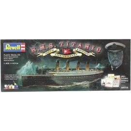 Τιτανικός -  RMS Titanic 1/400 σετ δώρου με χρώματα και κόλλα - 100th anniversary edition 262 κομ - Revell (05715)