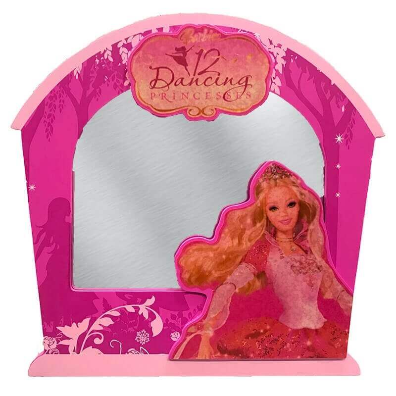 Ξύλινος Καθρέφτης Barbie Dancing Princess