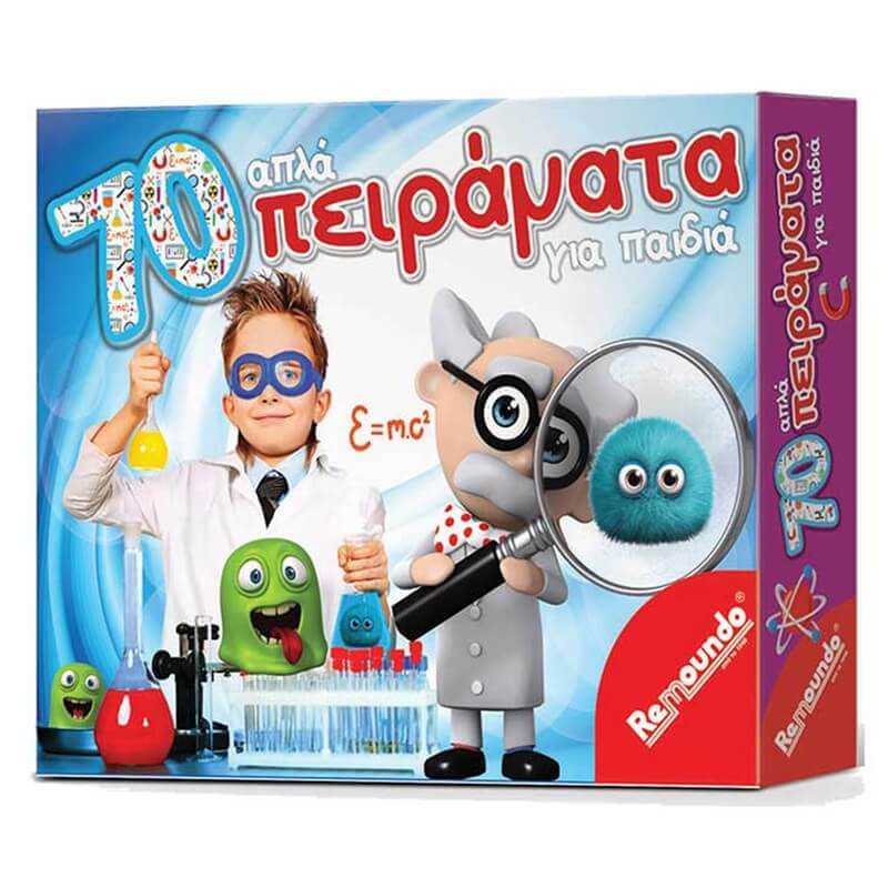 Επιτραπέζιο 70 Απλά Πειράματα για Παιδιά Επιτραπέζιο 70 Απλά Πειράματα για Παιδιά