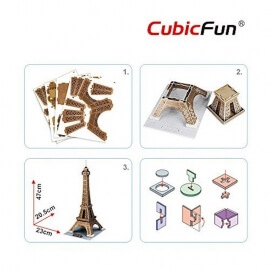 3D Παζλ - Πύργος Eiffel 35 τεμ.