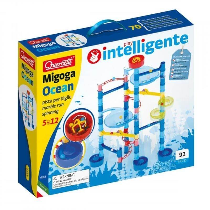 Κατρακύλα με Μπίλιες Marble Quercetti Run Ocean 92τεμ. Κατρακύλα με Μπίλιες Marble Quercetti Run Ocean 92τεμ.