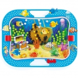 Ψηφιδωτό Quercetti Ocean Fun Fish & Pegs με 316 Καρφάκια