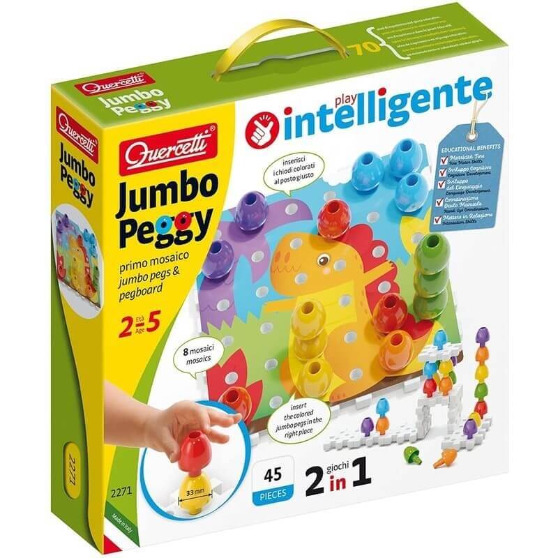 Πρώτα Εκπαιδευτικά - Jumbo Peggy 45τεμ. Πρώτα Εκπαιδευτικά - Jumbo Peggy 45τεμ.