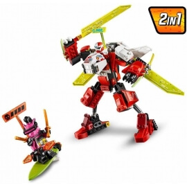 Lego Ninjago - Ρομποτικό Τζετ του Κάι (71707)
