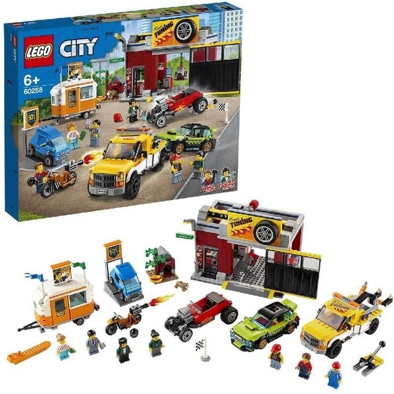 Lego City - Συνεργείο Αυτοκινήτων (60258)Lego City - Συνεργείο Αυτοκινήτων (60258)