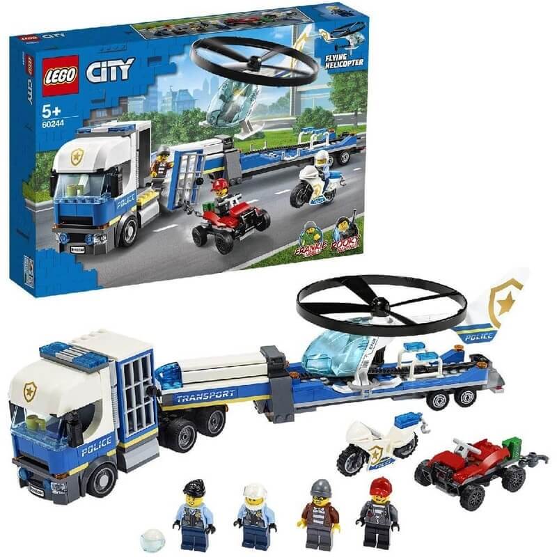 Lego City - Μεταφορικό Αστυνομικού Ελικοπτέρου (60244)Lego City - Μεταφορικό Αστυνομικού Ελικοπτέρου (60244)