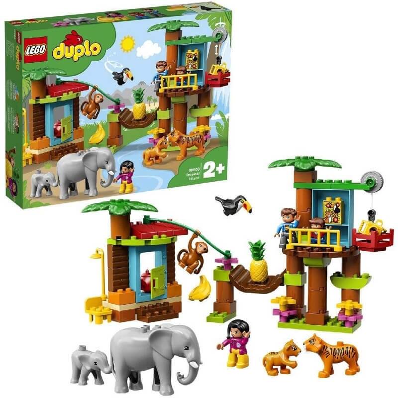 Lego Duplo - Τροπικό Νησί (10906)Lego Duplo - Τροπικό Νησί (10906)