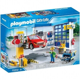 Playmobil - Συνεργείο Αυτοκινήτων (70202)