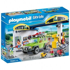 Playmobil - Πρατήριο Καυσίμων (70201)