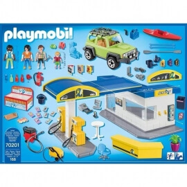 Playmobil - Πρατήριο Καυσίμων (70201)