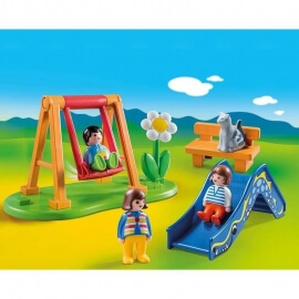 Playmobil Προσχολική Σειρά 1.2.3 Παιδική Χαρά (70130)