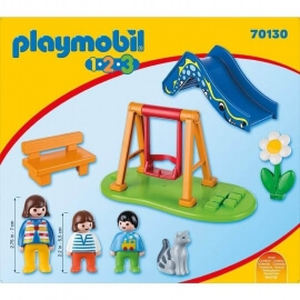 Playmobil Προσχολική Σειρά 1.2.3 Παιδική Χαρά (70130)