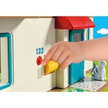 Playmobil Προσχολική Σειρά 1.2.3 Επιπλωμένο Σπίτι (70129)