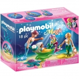 Playmobil Γοργόνες - Γοργονοοικογένεια με Καροτσάκι Κοχύλι (70100)