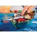 Playmobil Πειρατές - Πειρατικό Πλοιάριο με Υποβρύχιο Μοτέρ(70151)