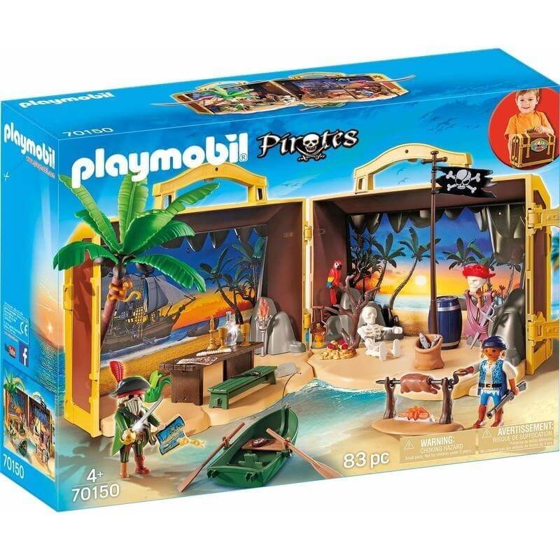 Playmobil Πειρατές - Πειρατικό Νησί Βαλιτσάκι (70150)Playmobil Πειρατές - Πειρατικό Νησί Βαλιτσάκι (70150)